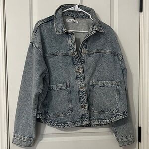 Zara Women's Classic Blue Jean Jacket
